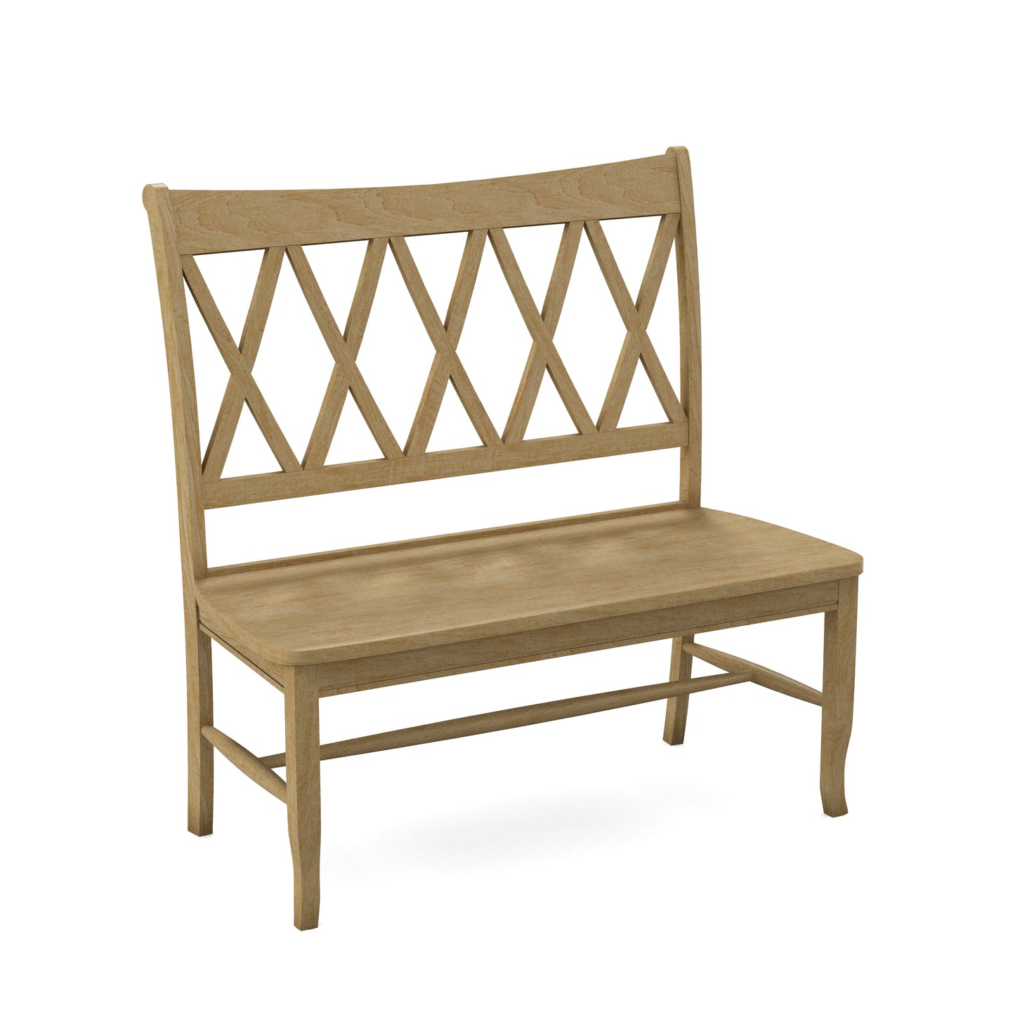 Double Xback Bench