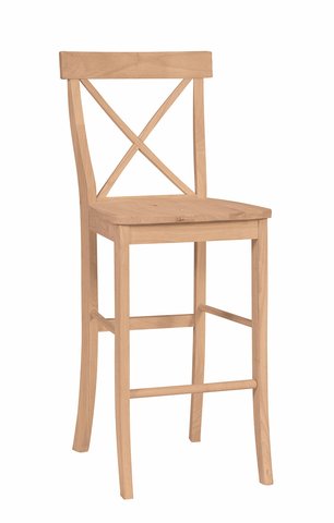 Single X Back - 30"